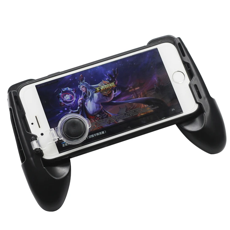 Controle para jogos de celular pubg w11, joystick de metal l1 r1 com  gatilho e botão de mira para iphone e android - AliExpress