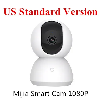 Xiaomi Mijia Smart Cam Cradle Head Версия 1080P HD 360 градусов ночное видение веб-камера IP камера видеокамера Wifi HD Mijia камеры - Цвет: 1080P US Version