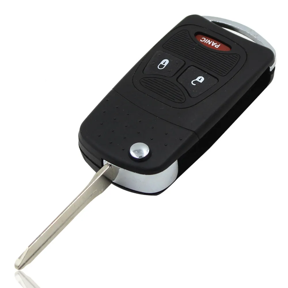 KEYYOU для Chrysler 2+ 1 кнопки модифицированный флип-ключ для автомобиля оболочки пустой 3 кнопки