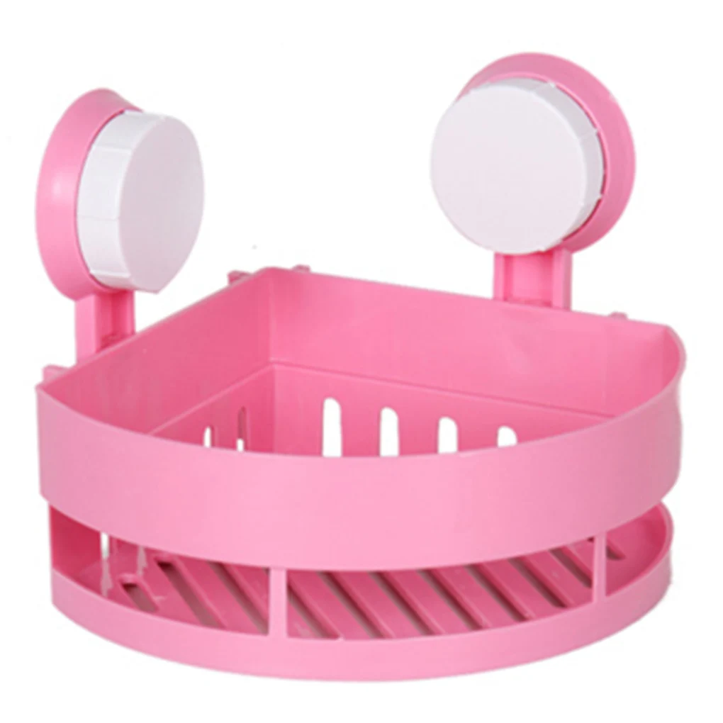 

Strength Sucker Bathroom Shelves Wall Hanging Storage Rack Useful Bath