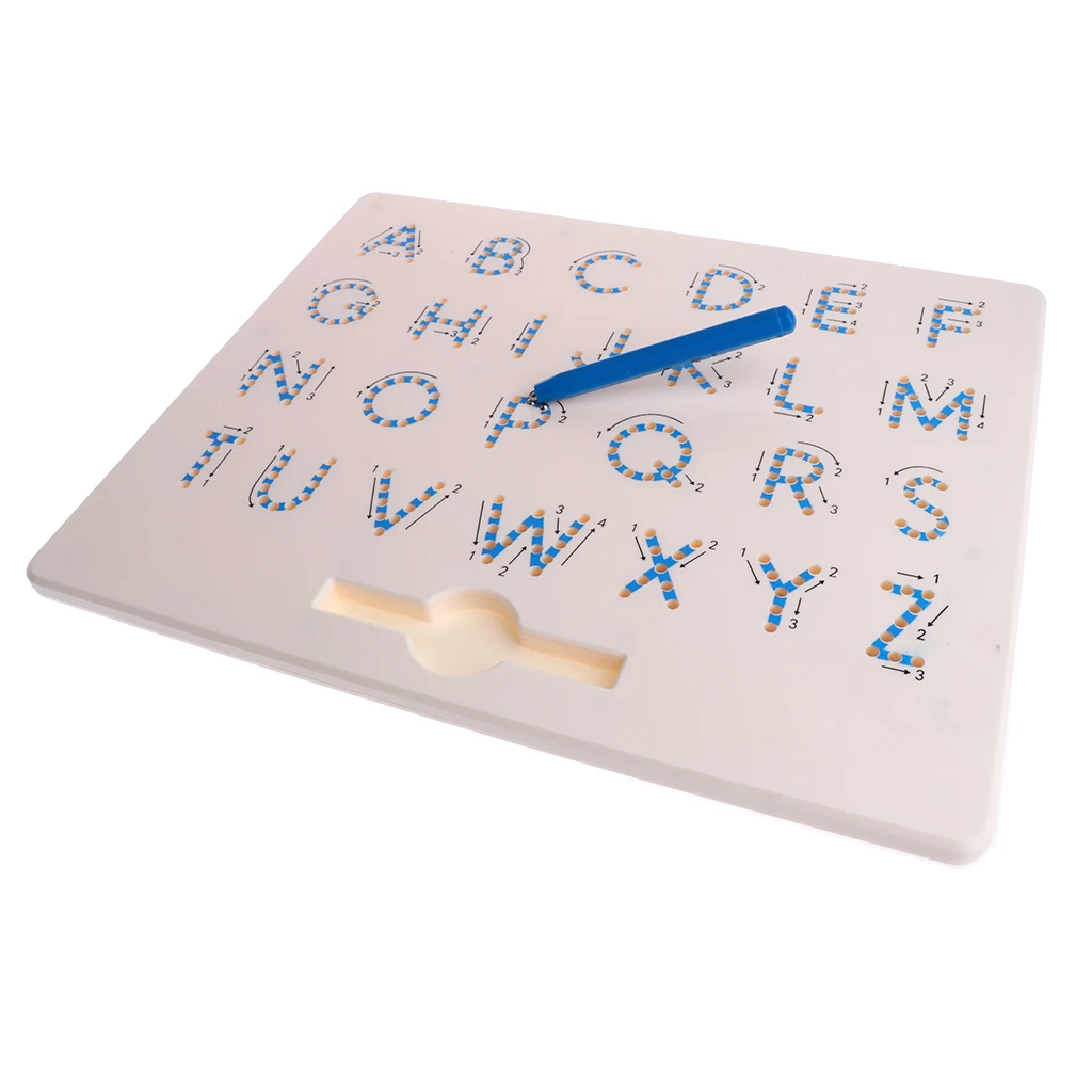 Magnetic Drawing Board For Kids Baby Toddlers Doodle Drawing Pad Tablet Toys Alphabet A to Z Educational Writing Sketching Gifts