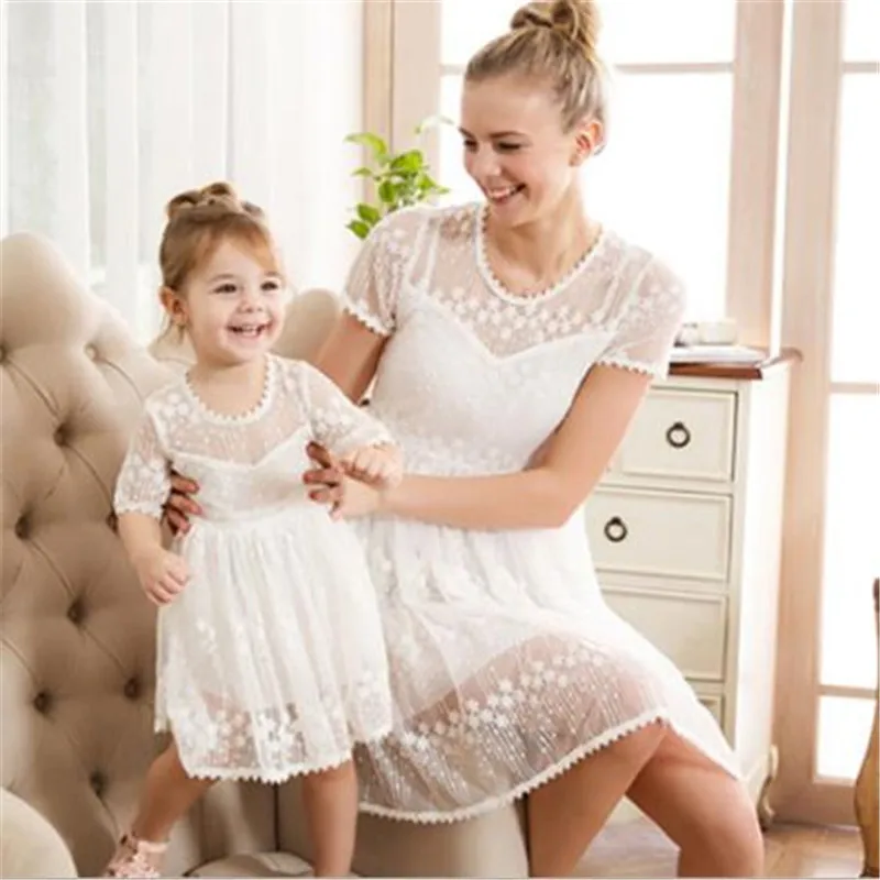 mother and baby dresses