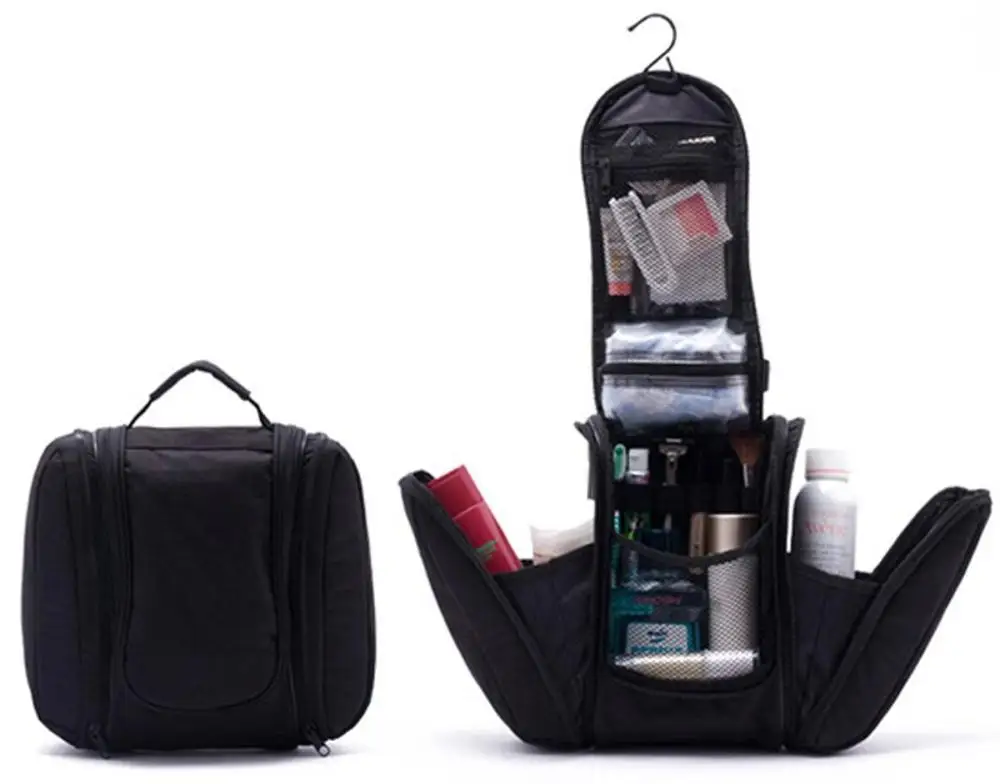 Free shipping 2015 Black New Orgarnizer Shaving men's travel bags