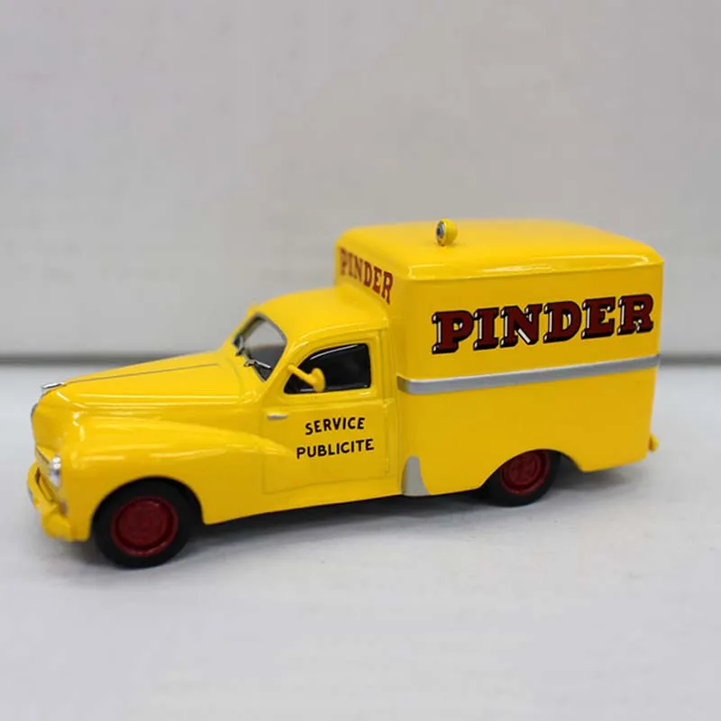

1/43 Alloy Metal Van Transport PINDER Model Toy Cars 10.5cm Diecast Truck Collection Car Toys For Children