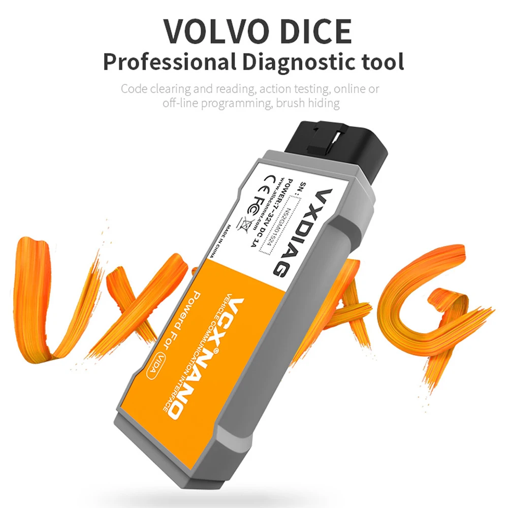 OBD2 Diagnostic tool For Volvo vxdiag for volvo best than Vida Dice