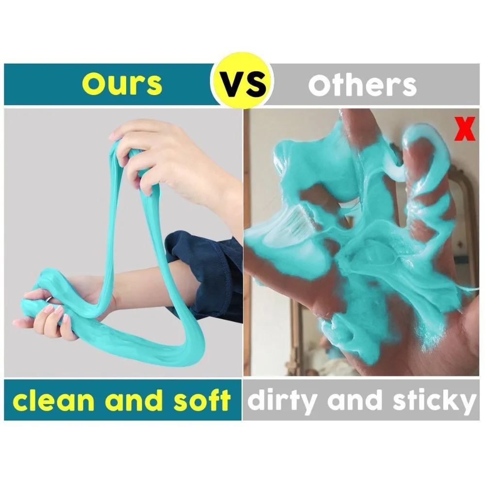 DIY Fluffy Slime Box Supplies Soft Clay Floam Scented Stress Relief Cotton Release Clay Plasticine Toys for children DIY Fluffy Slime Box Supplies Soft Clay Floam Scented Stress Relief Cotton Release Clay Plasticine Toys for children