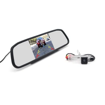 

4.3" Car Mirror Monitor + Rear View Camera for Renault Fluence / Dacia Duster / Megane 3 / for Nissan Terrano Reverse Camera