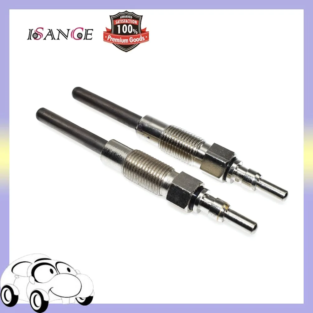 Isance Motorcraft Heater Glow Plug Set Of 2 F2tz12a342a Drx00084 For