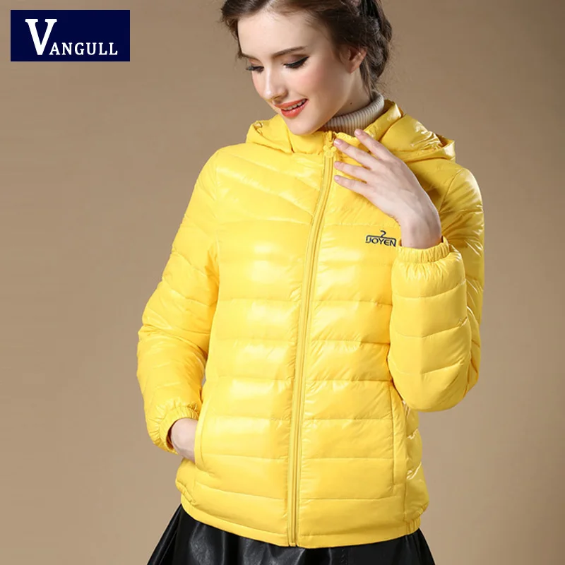 

New 2016 Winter Autumn Women 90% White Duck Down Jacket Women's Hooded Light Down Jackets Warm Winter Coat Parkas High Quality