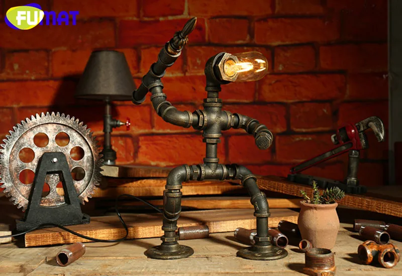 Water Pipe Table Lamps 13