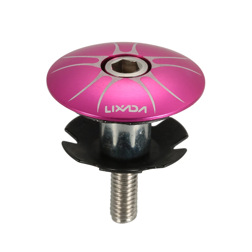 Lixada 1pc Bike MTB Cycling Headset Star Nut with Aluminum Alloy Cap