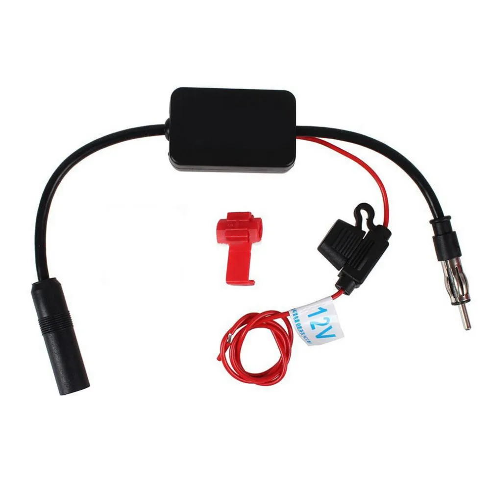 New-Black-12V-Car-Automobile-Radio-Signal-Amplifier-Amp-ANT-208-Auto-FM-AM-Antenna-Booster(3)