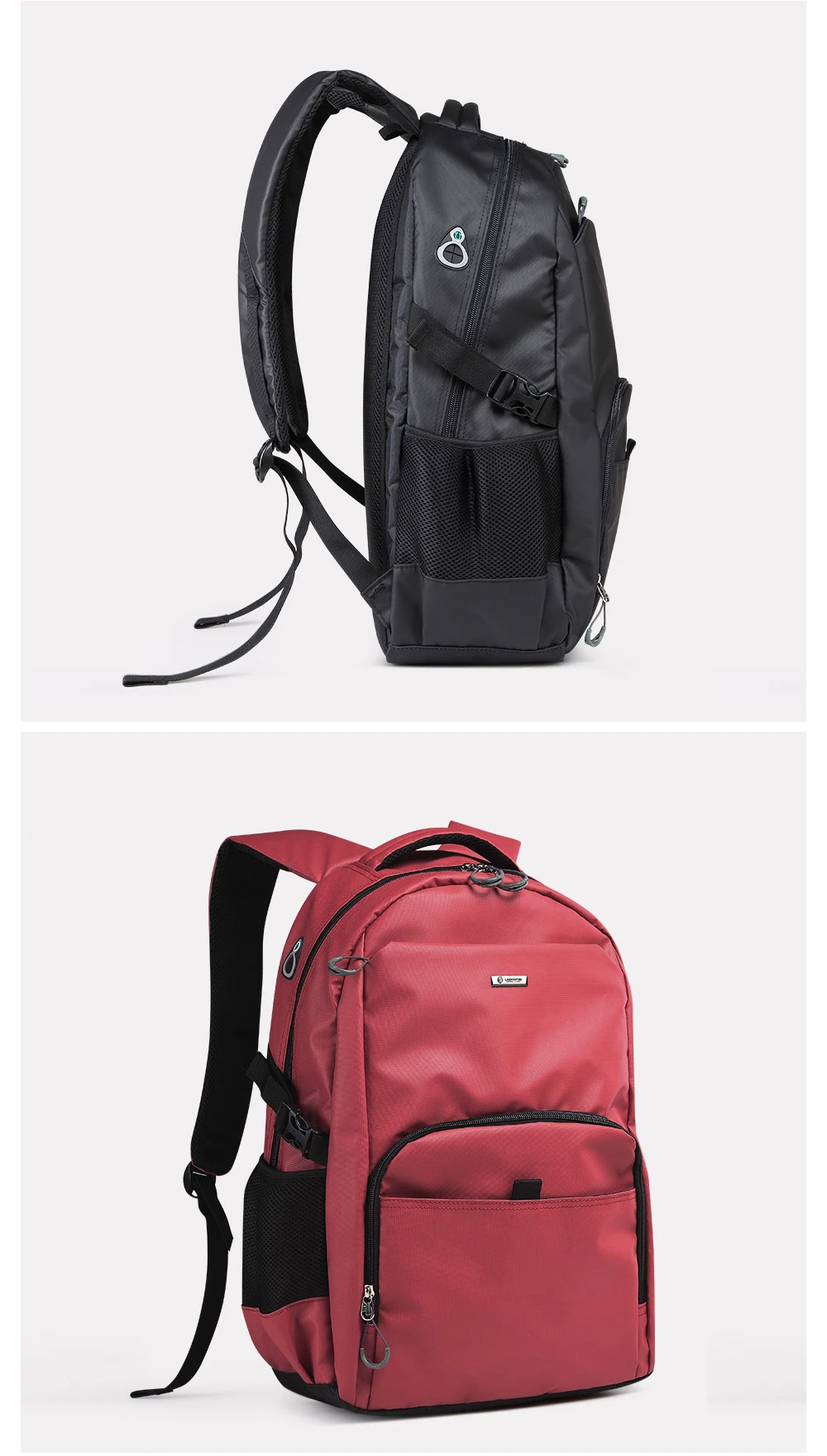 LAORENTOU рюкзак для мужчин и женщин, сумка для ноутбука, сумка для компьютера, модные рюкзаки для девочек, школьная сумка большой емкости, Модный женский рюкзак