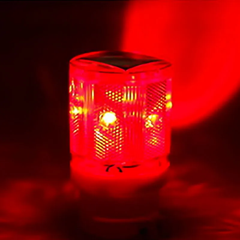 LumiParty 100 лм Солнечный светодиодный аварийный светильник яркий мигающий светильник Предупреждение ющий светильник с солнечной панелью
