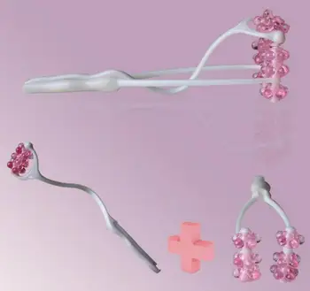 

Two-in-one neck face care as face-lift up roller relieve fatigue facial massage roller as beauty face slimmer shaper.