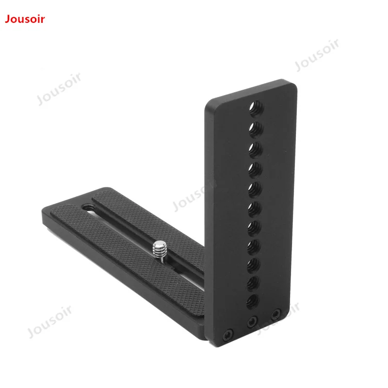 

L-Type vertical clap SLR camera three-axis stabilizer platform Universal vertical racket fast mounting plate CD50 T03