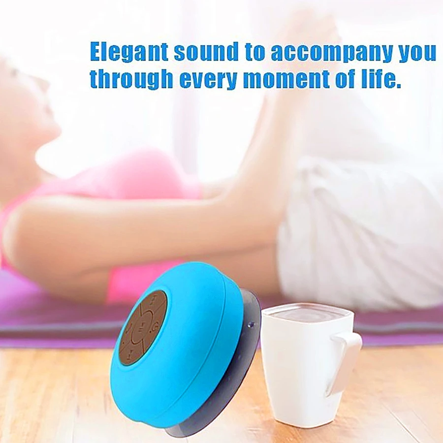 Портативный беспроводной Bluetooth динамик Водонепроницаемая мини колонка с