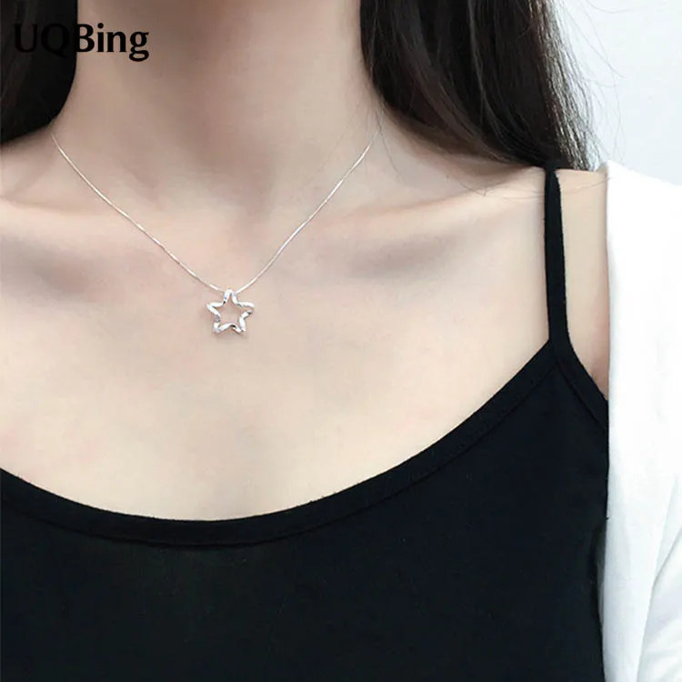New Arrival Drop Shipping 925 Sterling Silver Necklaces Zirconia