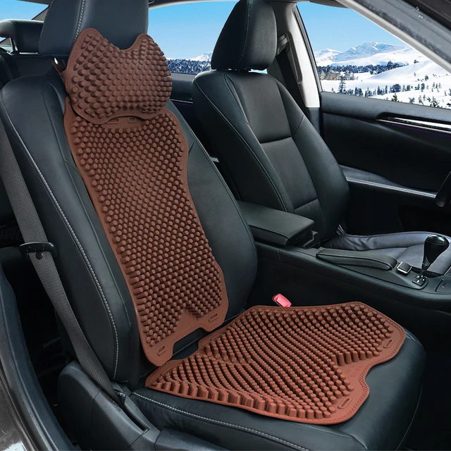 Cool Breathable Silicone Car Seat Cover Cushion Lumbar Back Support Massage  Universal Summer Silica Gel Back Rest For Nissan Bmw - Automobiles Seat  Covers - AliExpress