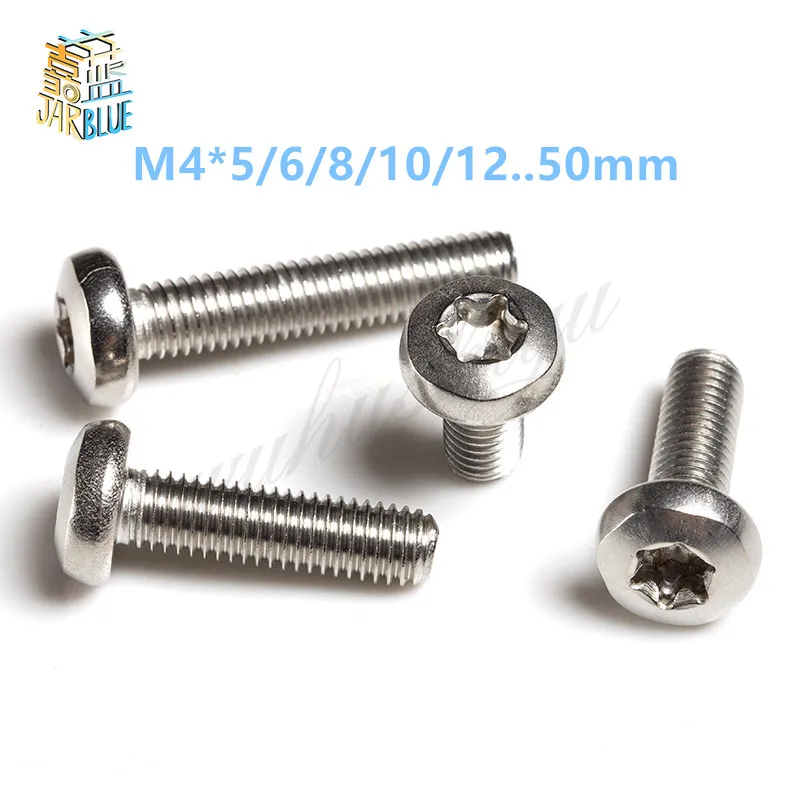 

M4*5/6/8/10/12...50mm 304 Stainless Steel Round Head Within Plum Screws