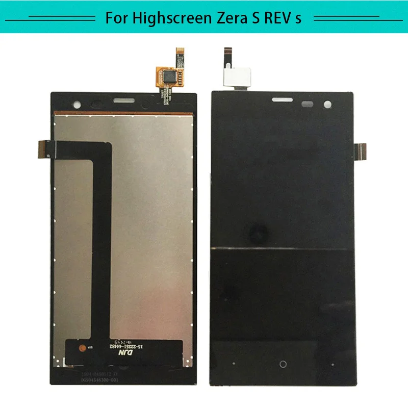 1 шт. для Highscreen Zera S REV Полный ЖК дисплей в сборе комплекте с сенсорным экраном