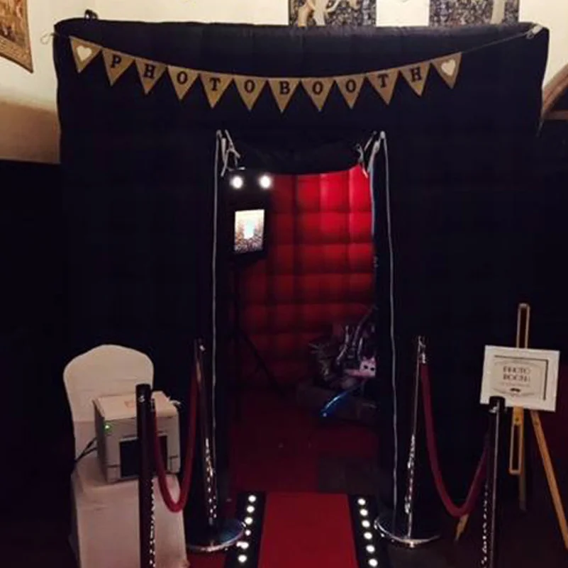 Red Black booth