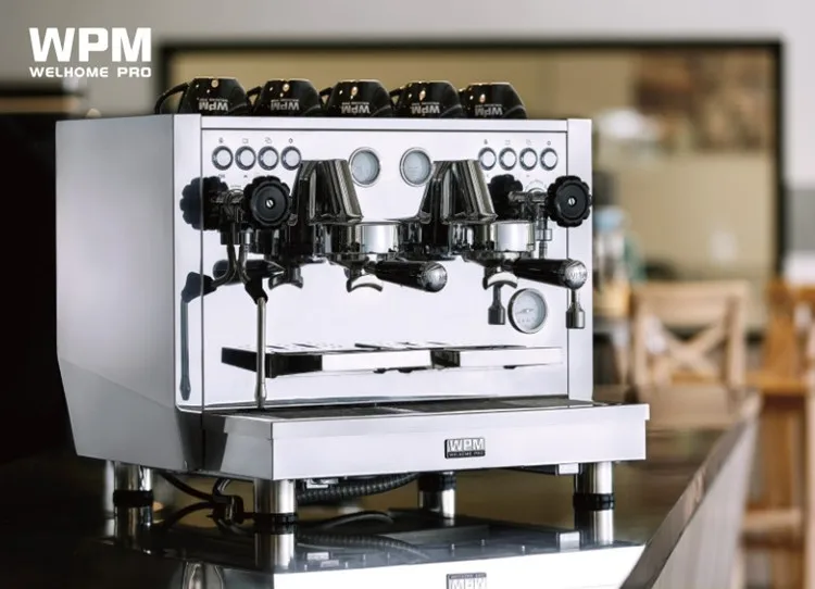 220-240v welhome commercial 2group coffee machine/professional coffee  machine 2groups with high quality and elegant design