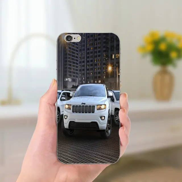Jeeps Wrangler Soft TPU Phone Cases for iPhone 8 7 6 6S Plus X 5 5S SE
