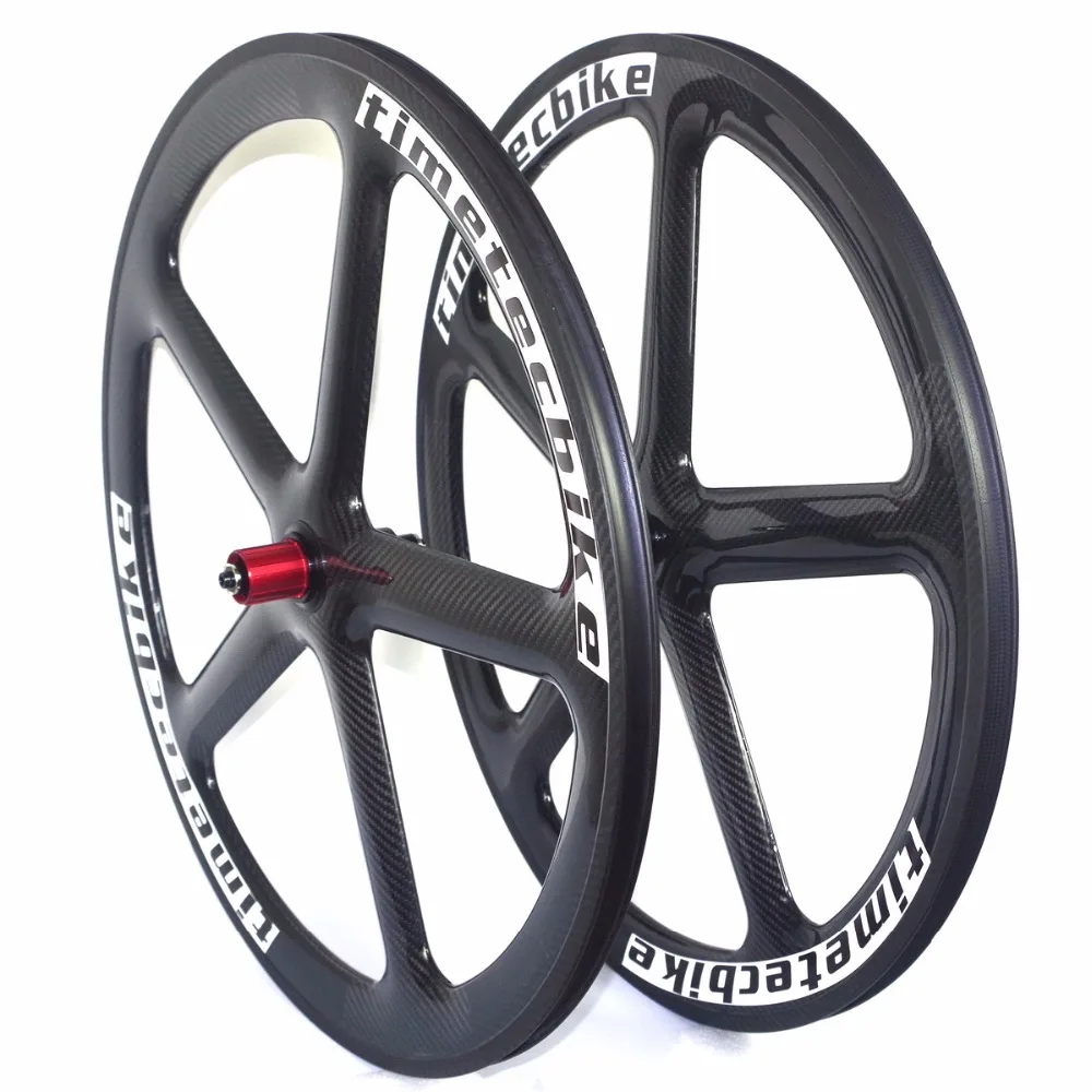5 spoke carbon road wheelset five spoke disc brake carbon