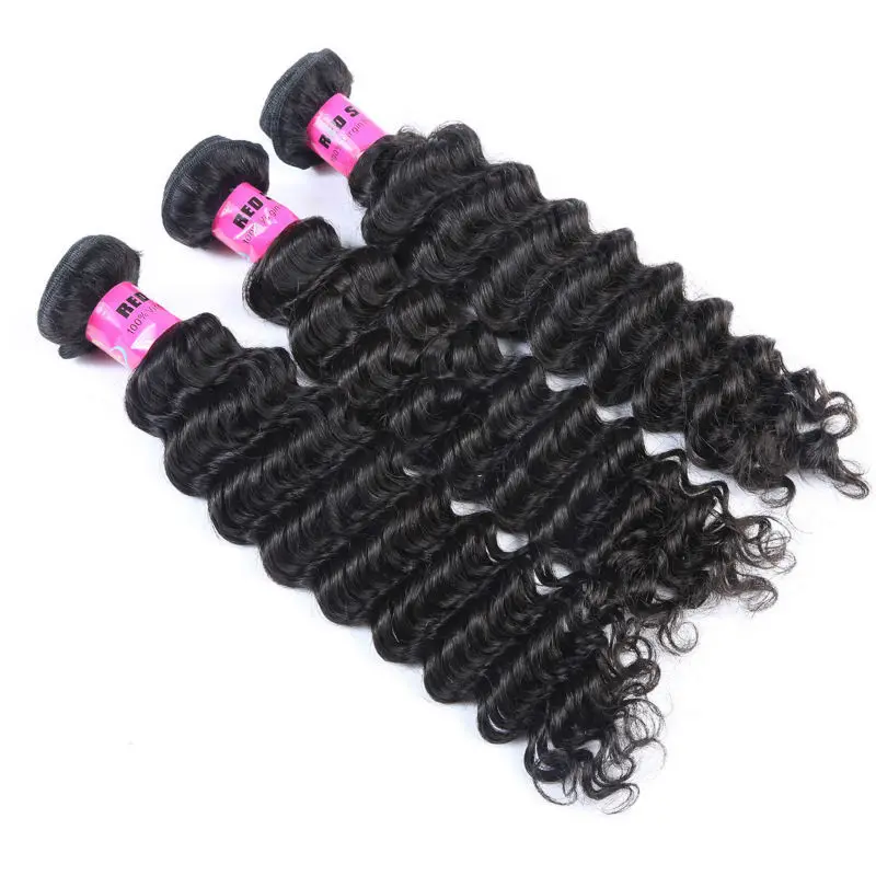 

Top Selling 8A Unprocessed Peruvian Deep Wave Virgin Hair Extensions 3 Bundles Wet And Wavy Human Hair Peruvian Deep Wave