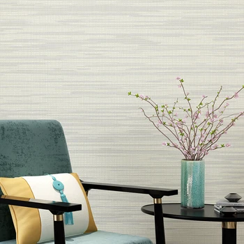 Modern Creamy White Beige Solid Color Straw Wall Papers Home Decor Horizontal Strip Wallpaper for Living Room Bedroom Walls modern nordic style wall papers home decor solid color silk textured wallpaper for walls fabric bedroom wall paper green blue