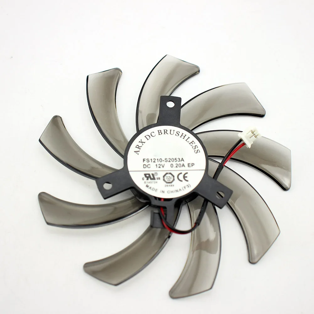 Original for GIGABYTE GTX 750 ti HD 7750 7790 R9 285 graphics card fan FS1210-S2053A 12V 0.20A pitch 40mm diameter 95mm