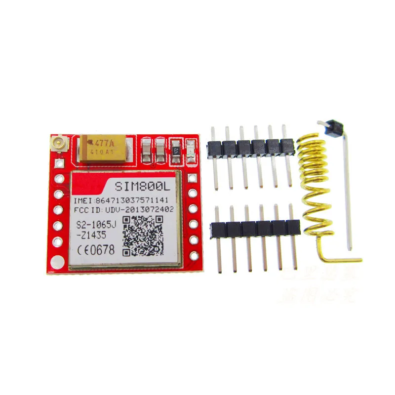 

Smallest SIM800L GPRS GSM Module MicroSIM Card Core BOard Quad-band TTL Serial Port NEW