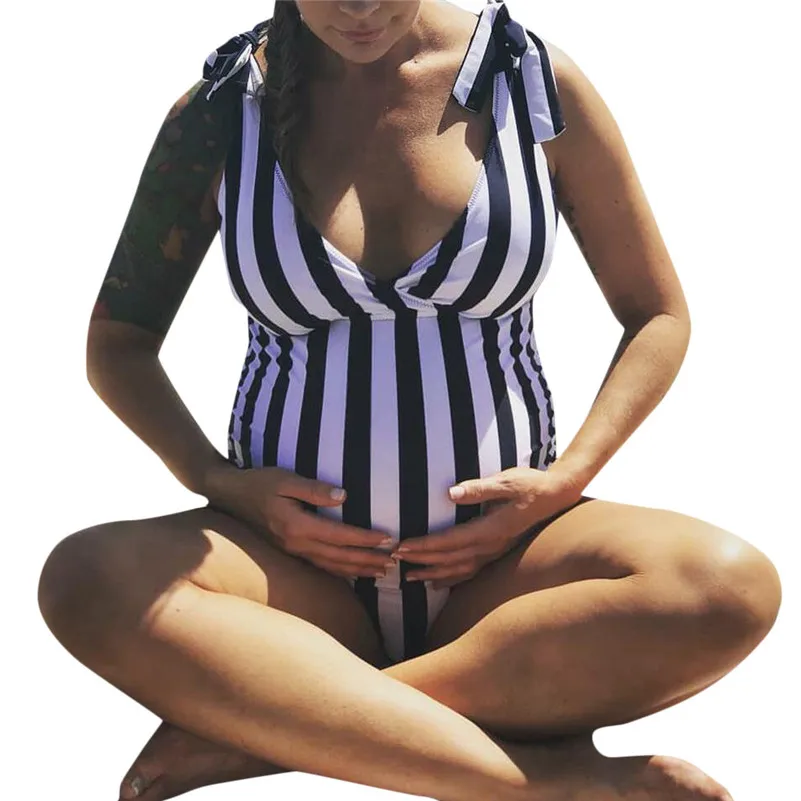 Беременности и родам "танкинис" Для женщин бикини с цветочным принтом купальник пляжный костюм для беременных donna беременности и родам купальники F1