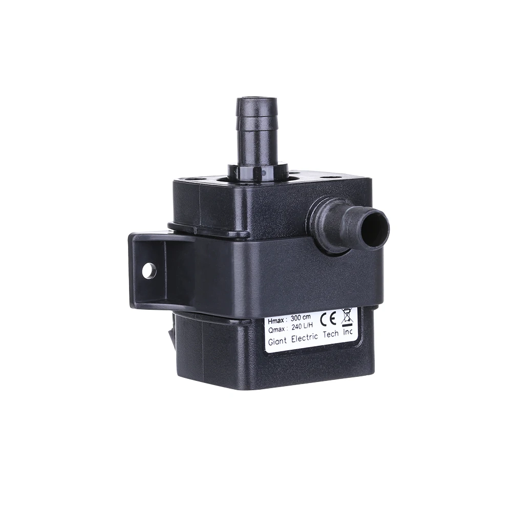 DC12V 240L//H Mini Magnetic Brushless Motor Water Pump Lift 300CM Water Proof New