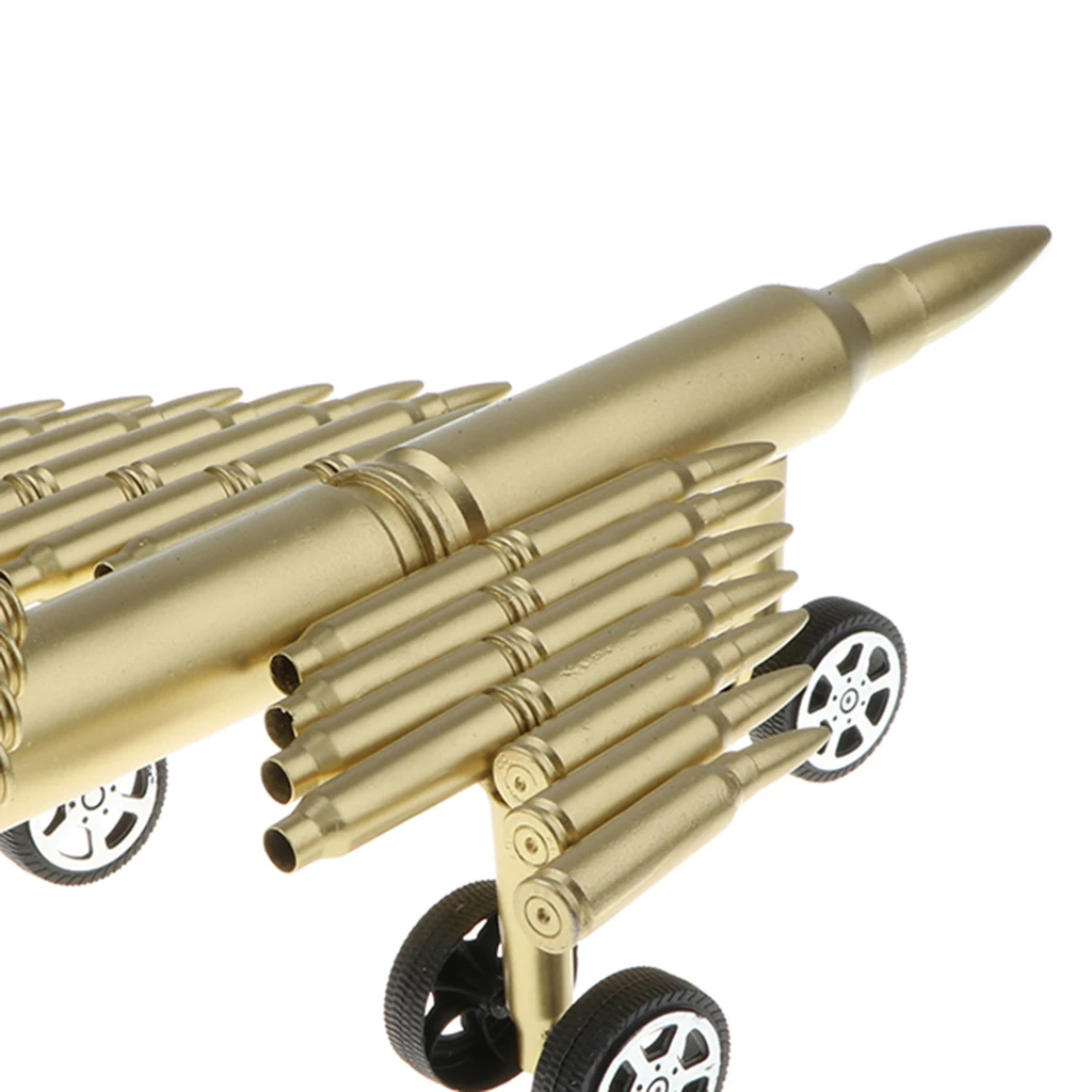 Metal Craft Jet Airplane Model Air Force Aircraft Sculpture Made From Shells Casings Shaped Army Toy Home Decor Gift #B