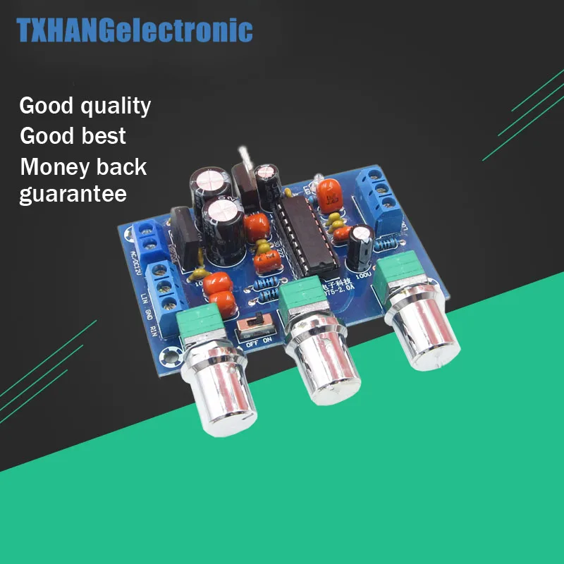 

12V Preamplifier XR1075 BBE Sound Surround Effect Amplifier Preamp Board