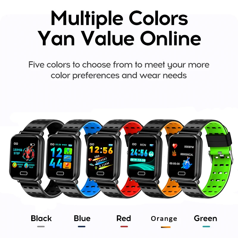 BANGWEI новые умные часы для мужчин женщин фитнес Multi function Спортивные Часы