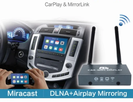 PTV550 RTD1185 5 8G/2 4G Автомобильный WiFi Дисплей MirrorBox AirplayMiracast DLNA 1080P для HDTV V/12 V Wifi