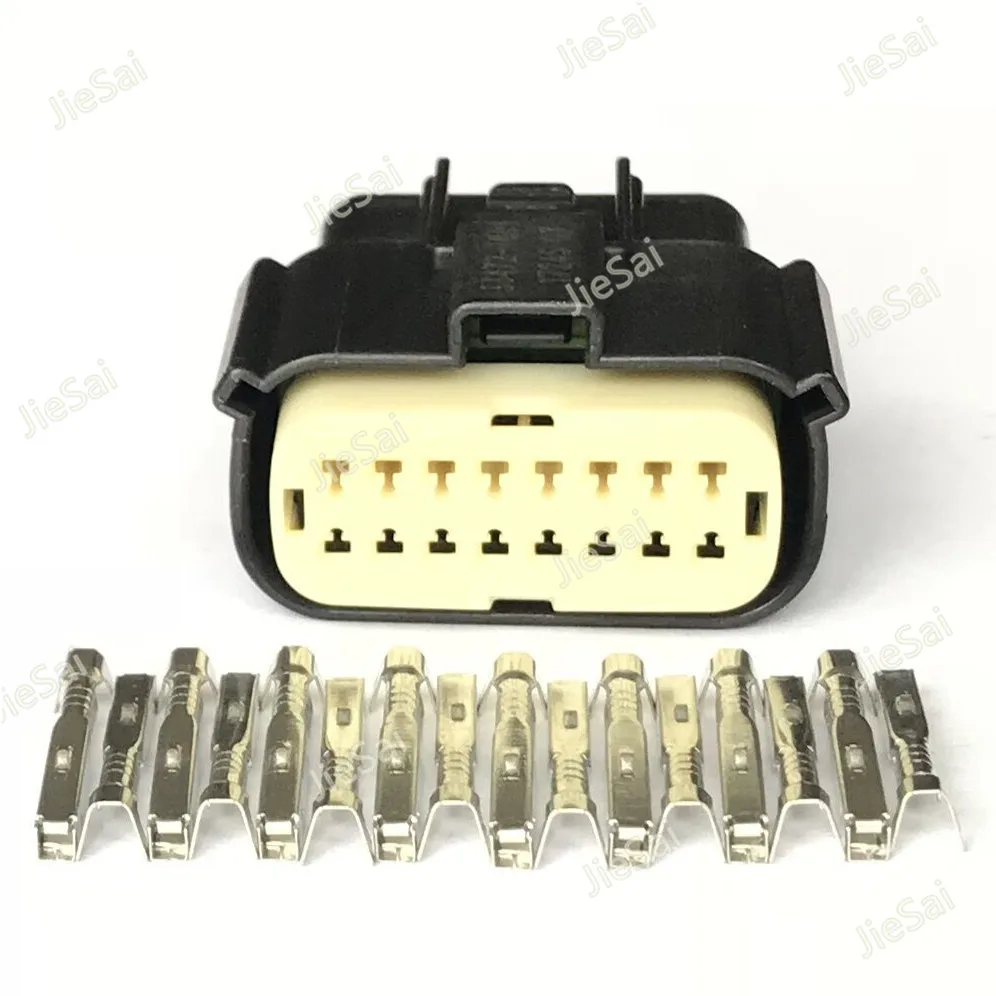 16 контактный 33472 1601 Φ автомобильный Женский Разъем для Ford Focus Mondeo EDGE