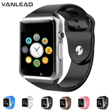 A1, наручные часы, Bluetooth, Смарт-часы, спортивные, шагомер, с sim-камерой, Смарт-часы для смартфонов Android, мужские, wo, мужские Смарт-часы