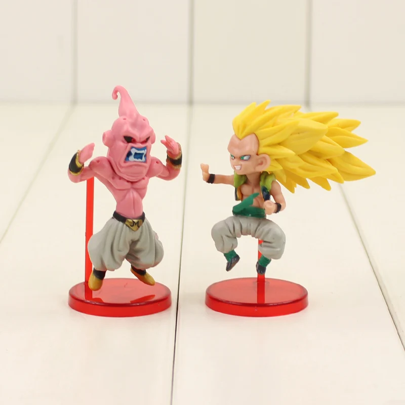 10-14 см 6 шт./лот Dragon Ball Z Super Saiyan Son Goku Vegeta Frieza Piccolo Cell Beerus ПВХ фигурка Модель Коллекция игрушек