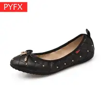 Новые Летние низкие туфли без каблуков с круглым носком; повседневные женские водонепроницаемые Мокасины с бантом на мягкой подошве; размеры 34-43; обувь для беременных женщин