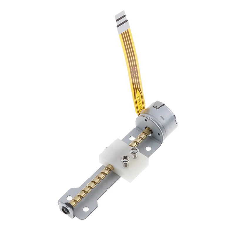 

4-6V DC 2 Phase 4 Wire Micro Stepper Motor With Slider Dia15MM Rod 50MM Step Angle 18 Degrees