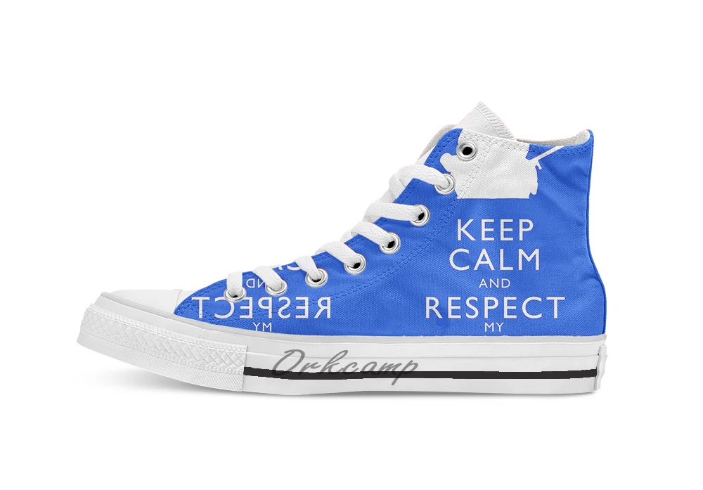 keep calm sneakers