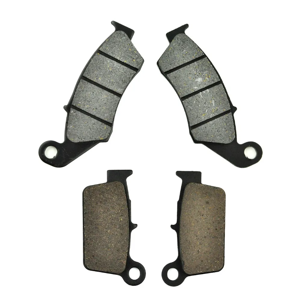 Complete Set of Motorcycle Brake Disc Pads for Kawasaki KX250F 04-17 KX450F 06-18 KLX450R 08-12 KX-F250 04-18