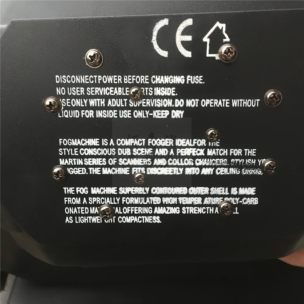 Moving Fog Machine 12