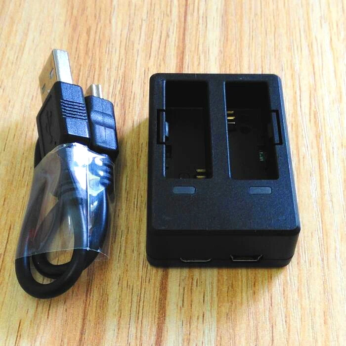 SJCAM Accessories Original SJ6 Batteries Rechargable Battery Dual Charger Battery Case For SJCAM SJ6 Legend Action Sports Camera