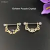 Gold Purple Zircon