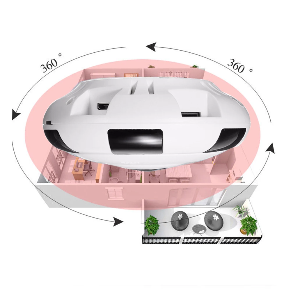 Ip-камера Kruiqi, wifi, 1080 P, камера видеонаблюдения, для помещений, ip-камера наблюдения, ночное видение, 1.3MP, HD, встроенная карта памяти 64G, ip-камера